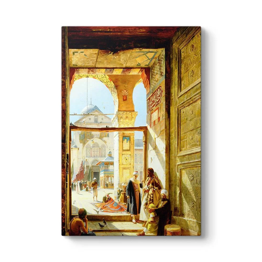 Büyük Emevi Camii Kapısı Tablosu - Model 2